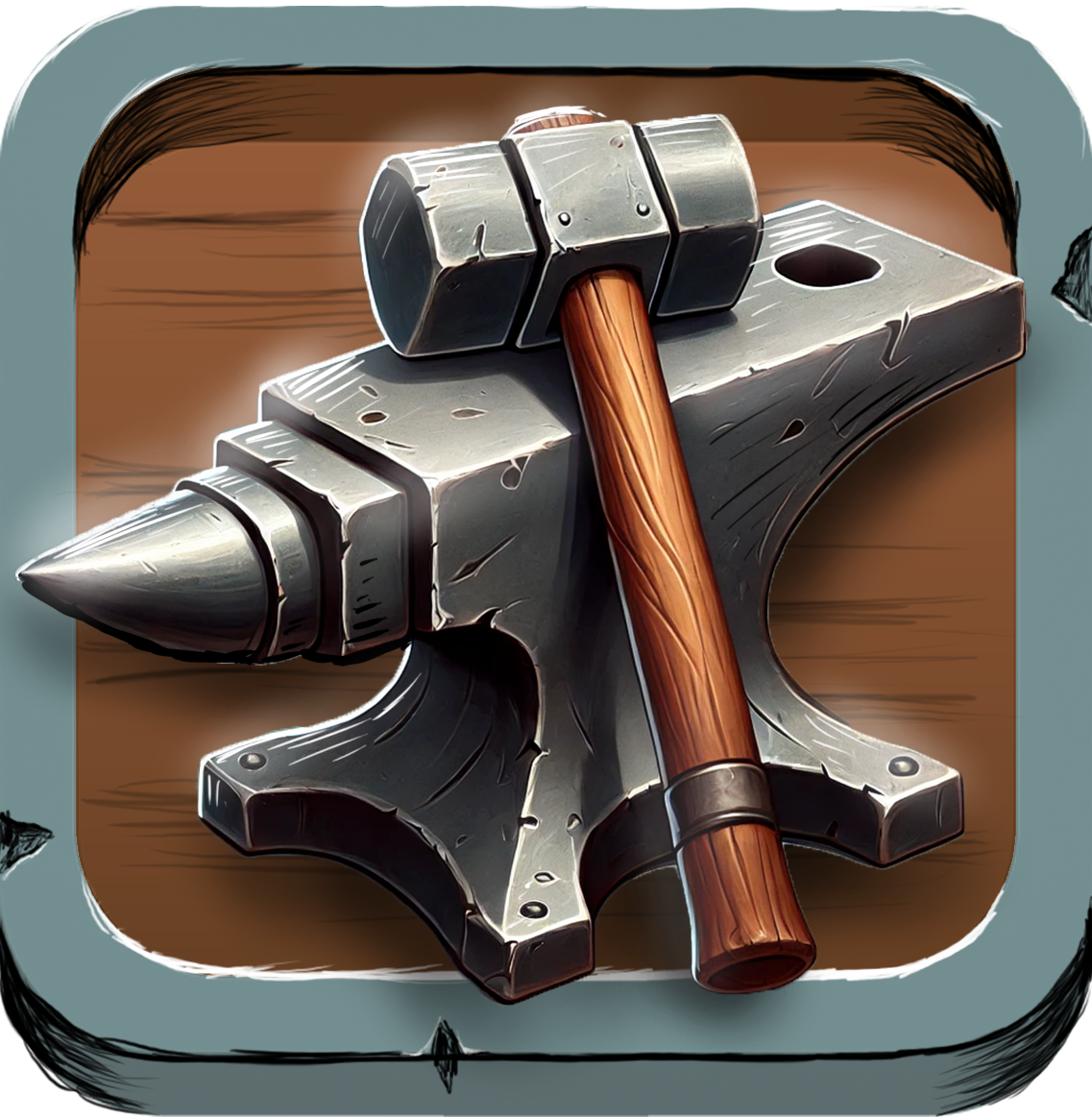 Blacksmith Button